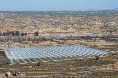 Greenhouse impianto solare più economico per l'estrazione di petrolio.